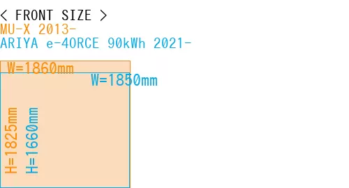 #MU-X 2013- + ARIYA e-4ORCE 90kWh 2021-